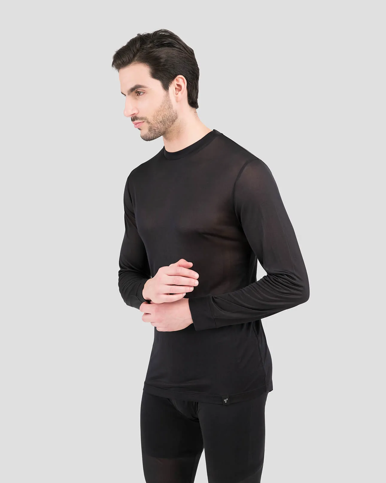 1.0 Men's Thermasilk® Heritage Lightweight Thermal Crew Shirt