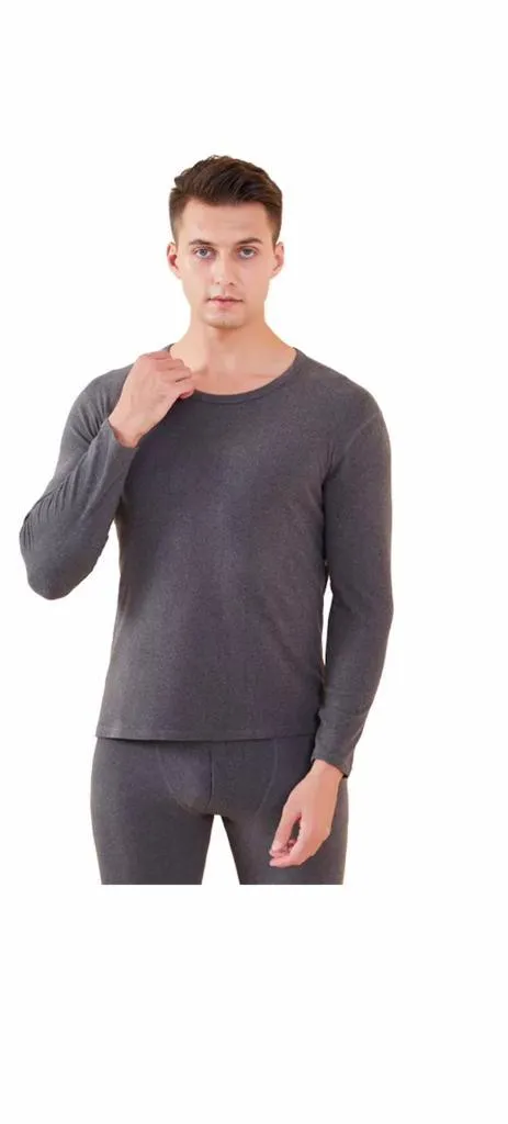 2 Pair Men's 2-Piece Cotton Thermal Set with Shirt & Pants (4 pieces) S-XL