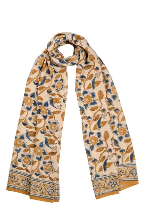 600-049 Women's Scarf - Hand Block Printed