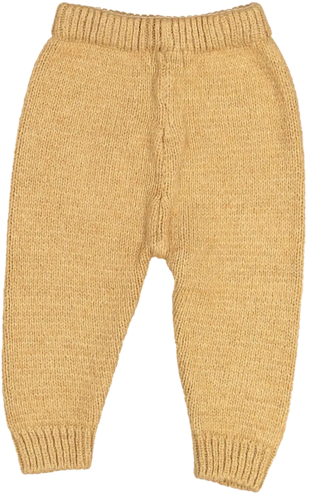 6048-BABY PANTS WOOL-CAMEL