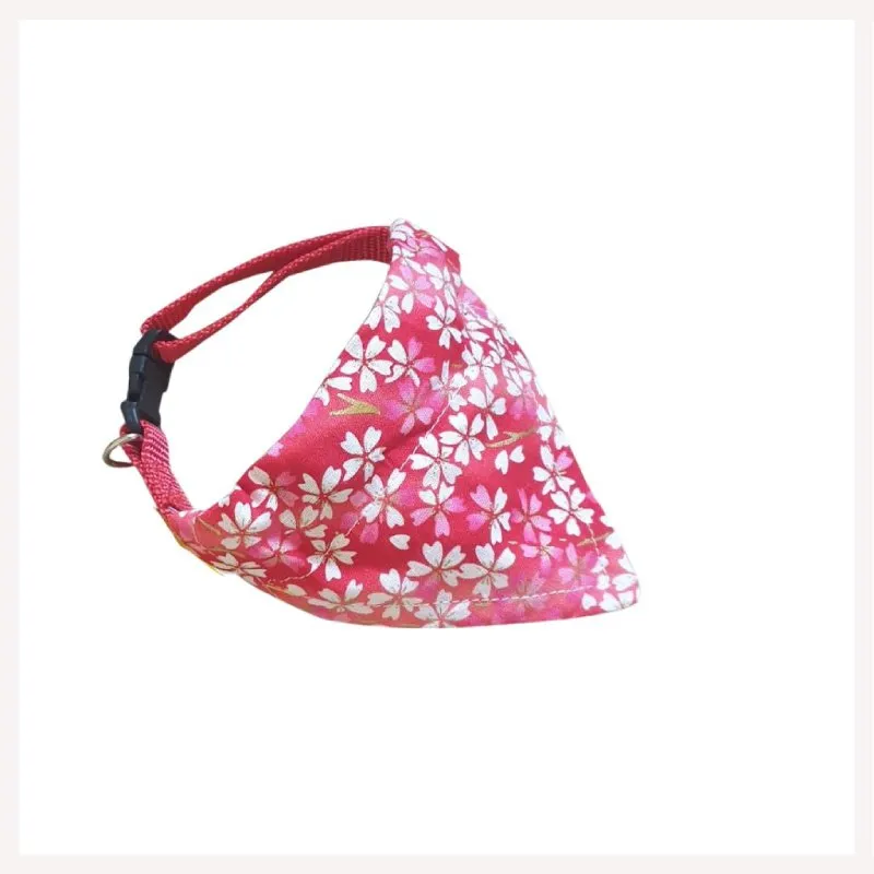 A A Pets' 2in1 Scarf Collar In Floral Design