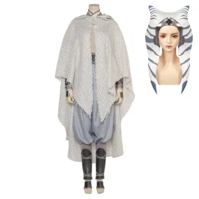 Ahsoka Tano Women White Outfit Party Carnival Halloween Cosplay Costume