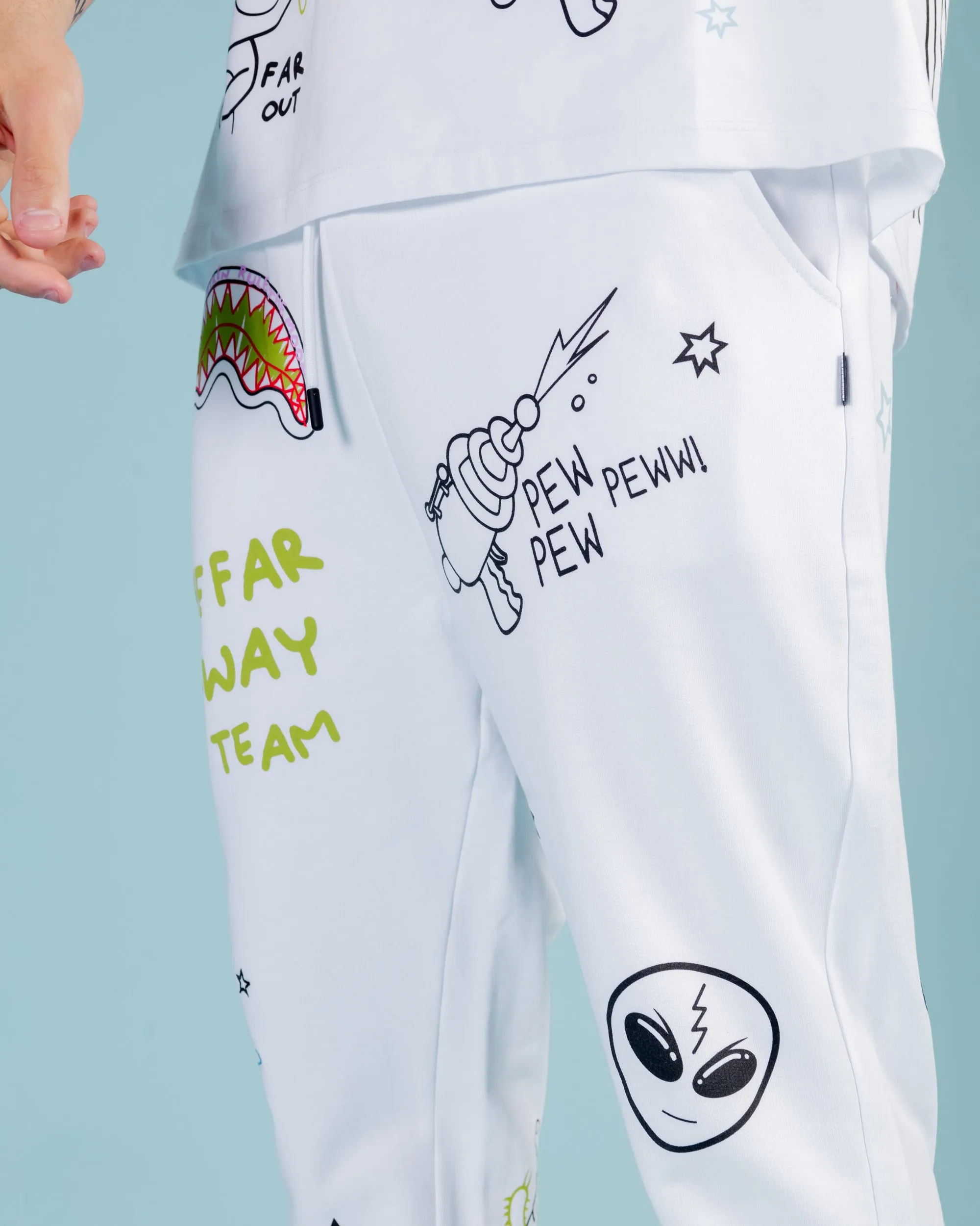 Alien Doodle Pants