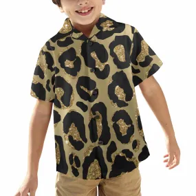 Animal Print 2  Little Boys Hawaiian Shirt