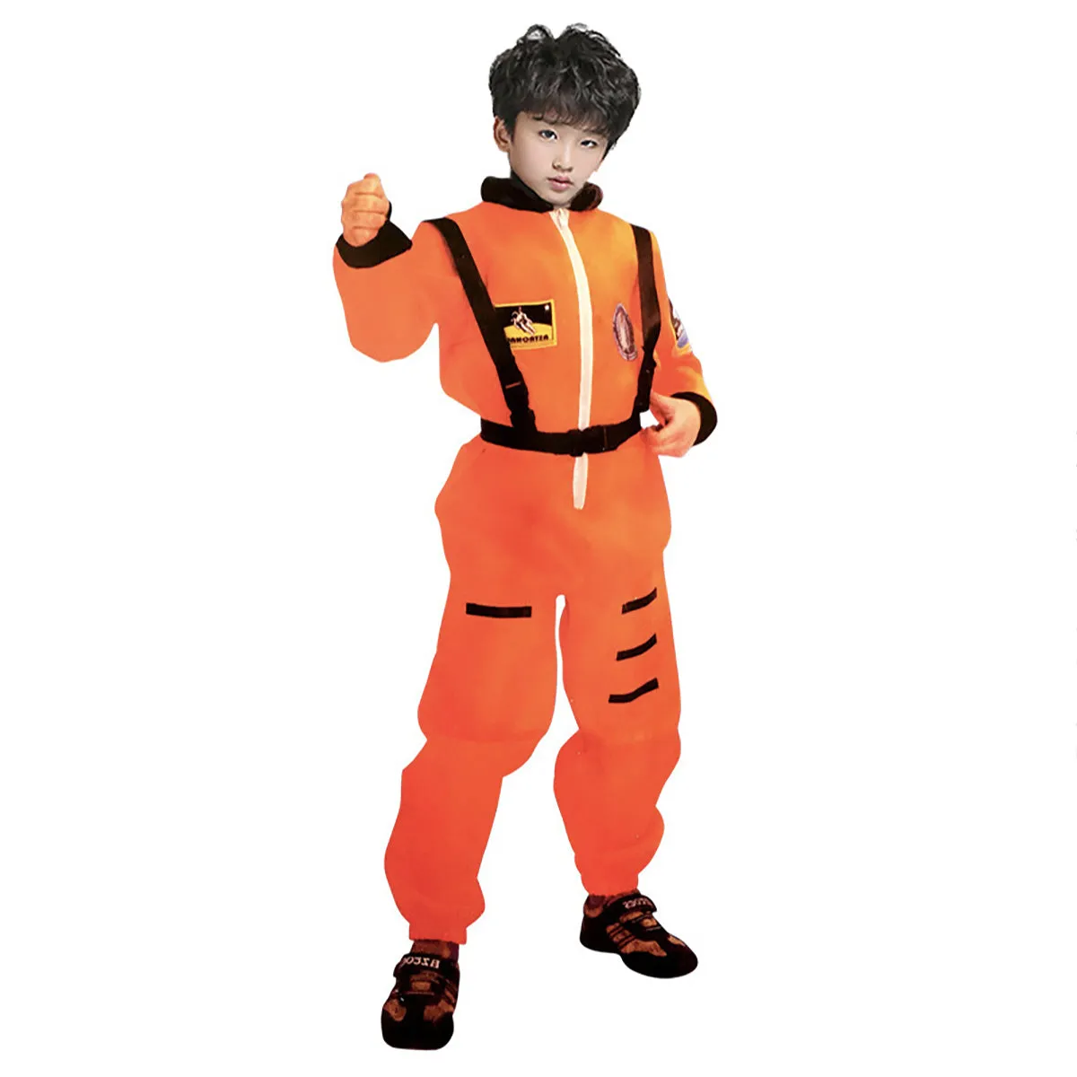 Astronaut suit Profession Cosplay outfit for Kids Orange