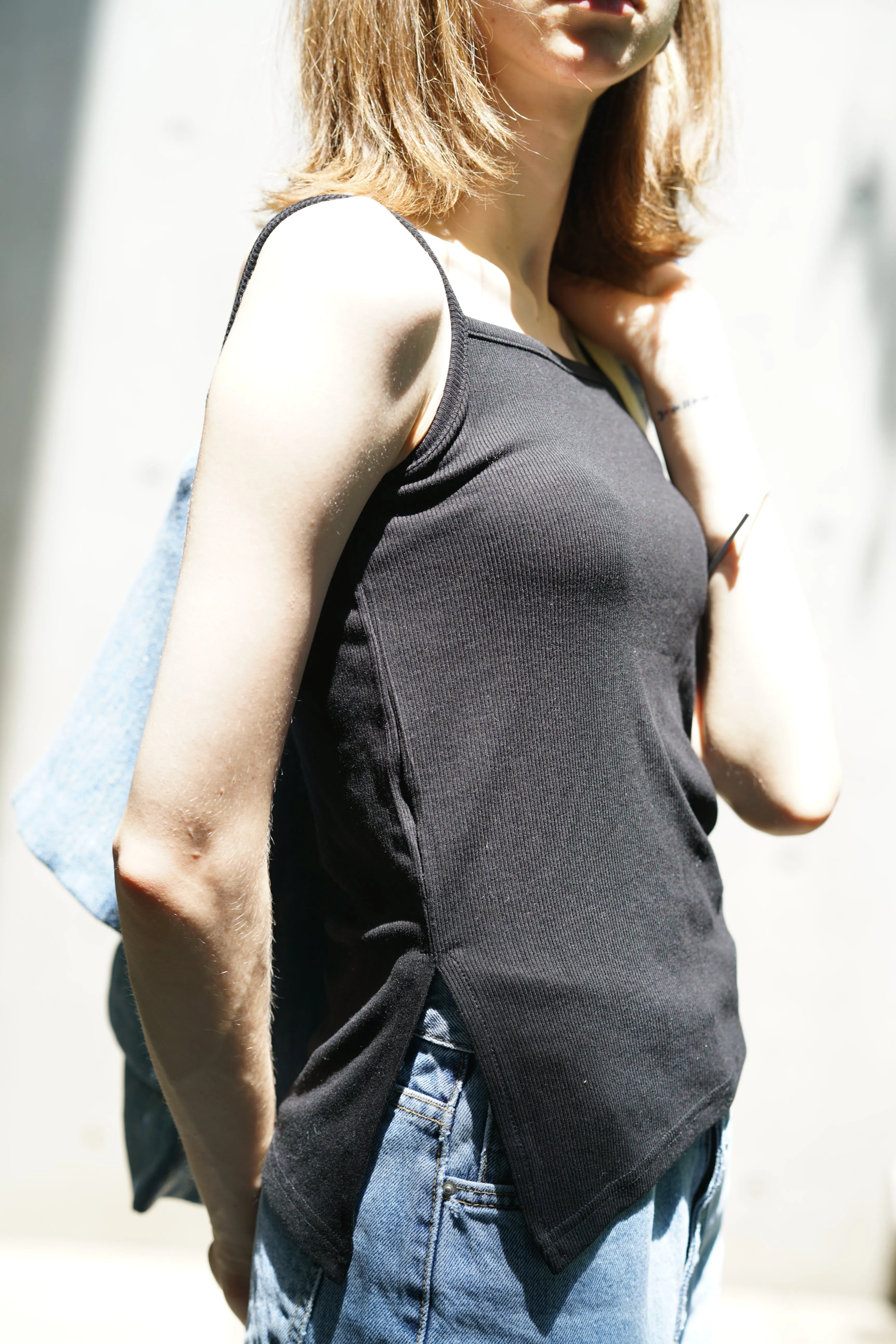 Asymmetry camisole　