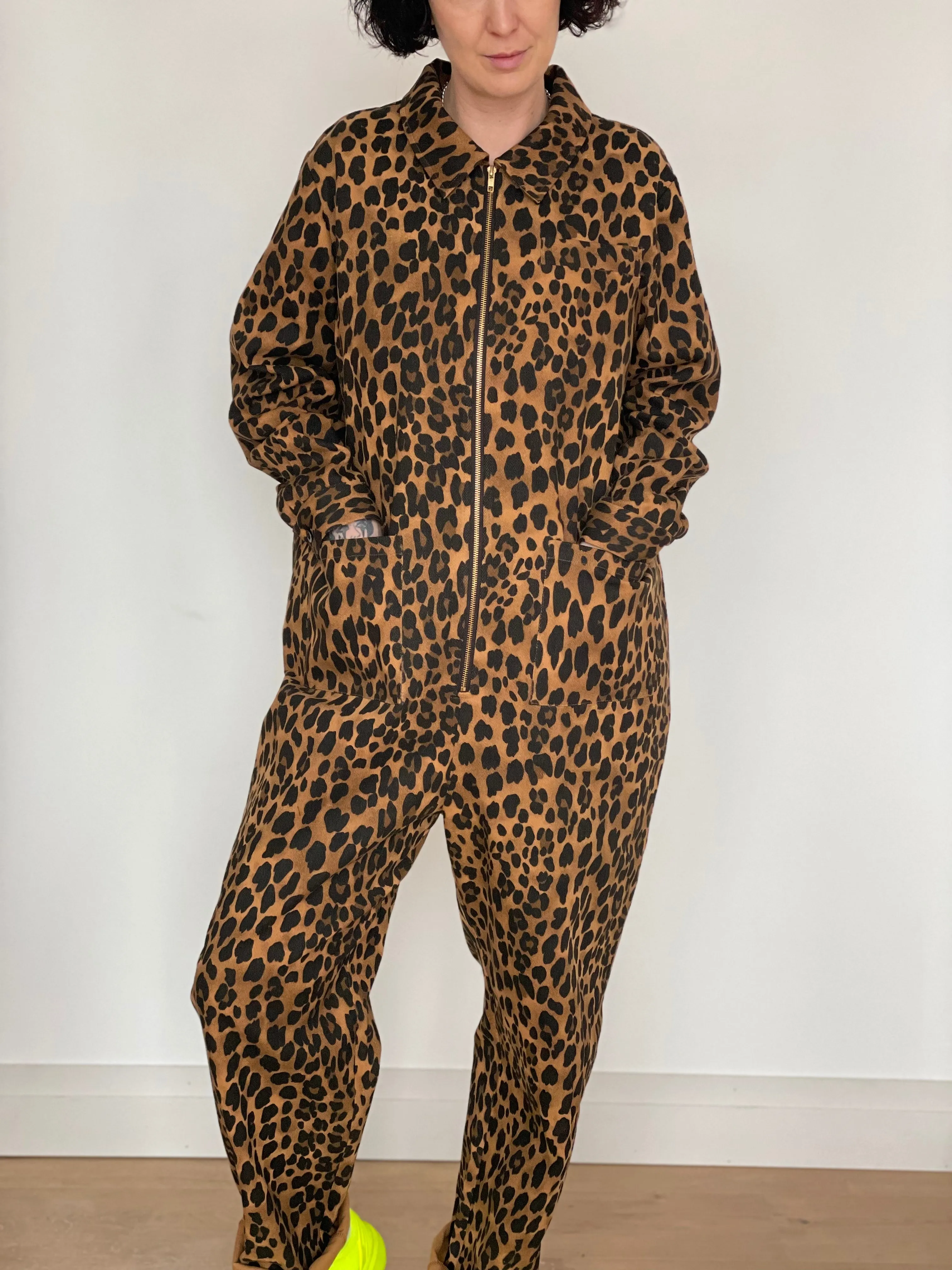 Baggy Boilersuit - Leopard