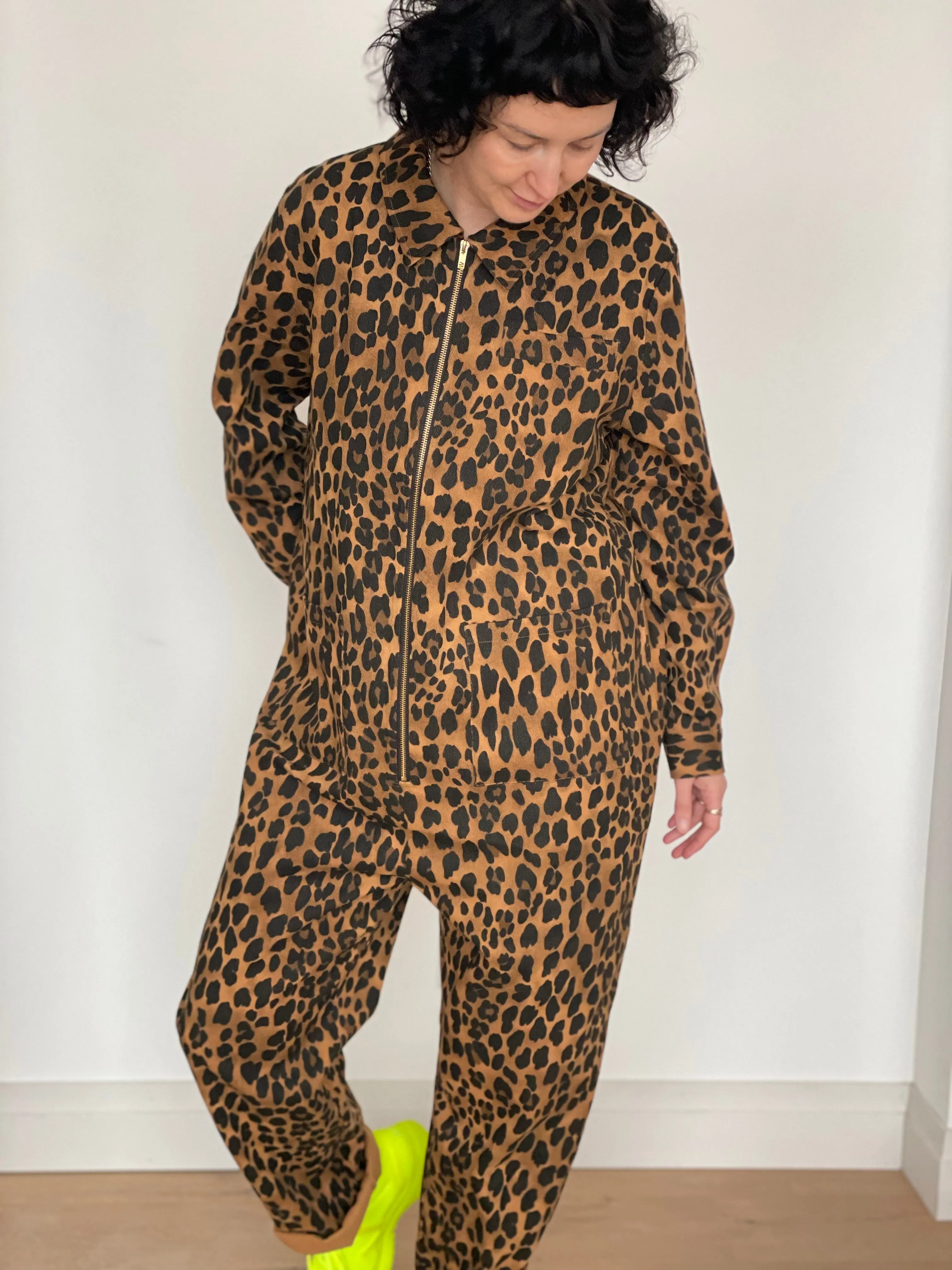 Baggy Boilersuit - Leopard