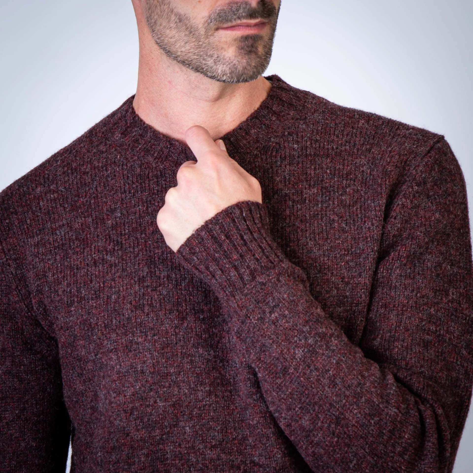 BALLANTYNE SWEATER B2P000 5W067 12188 BORDEAUX