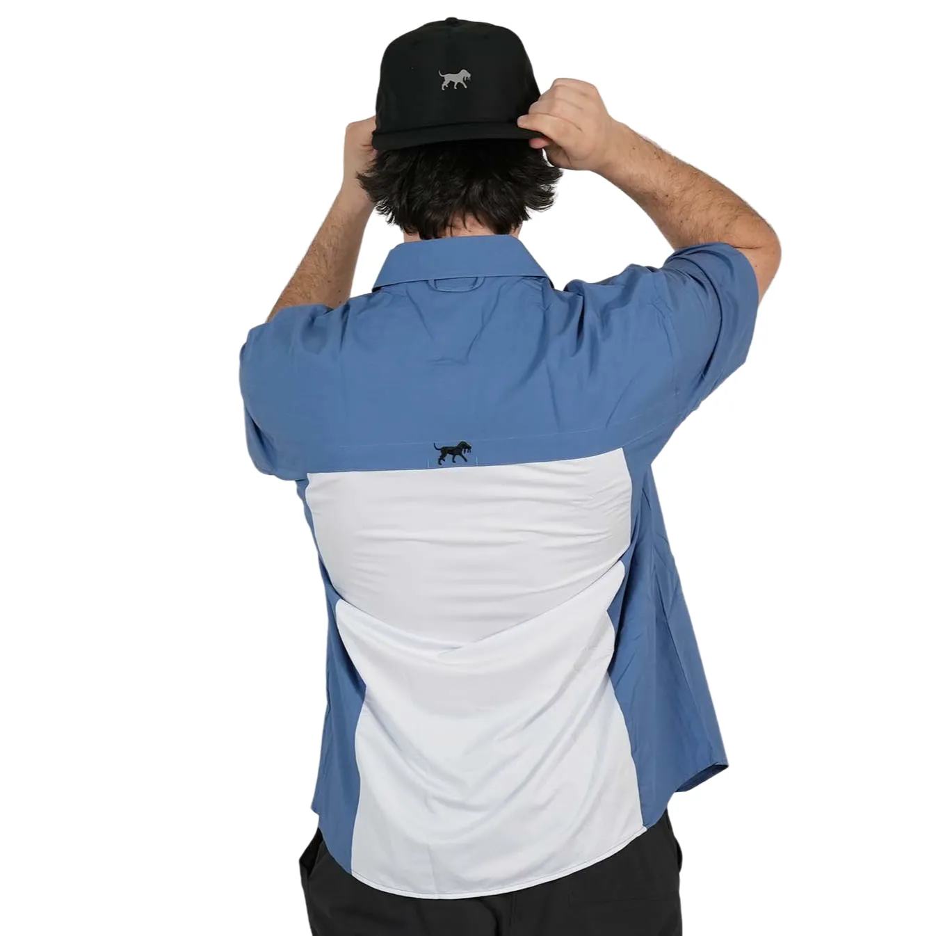 Bamboo Fishing Shirt - Blue Sea SS