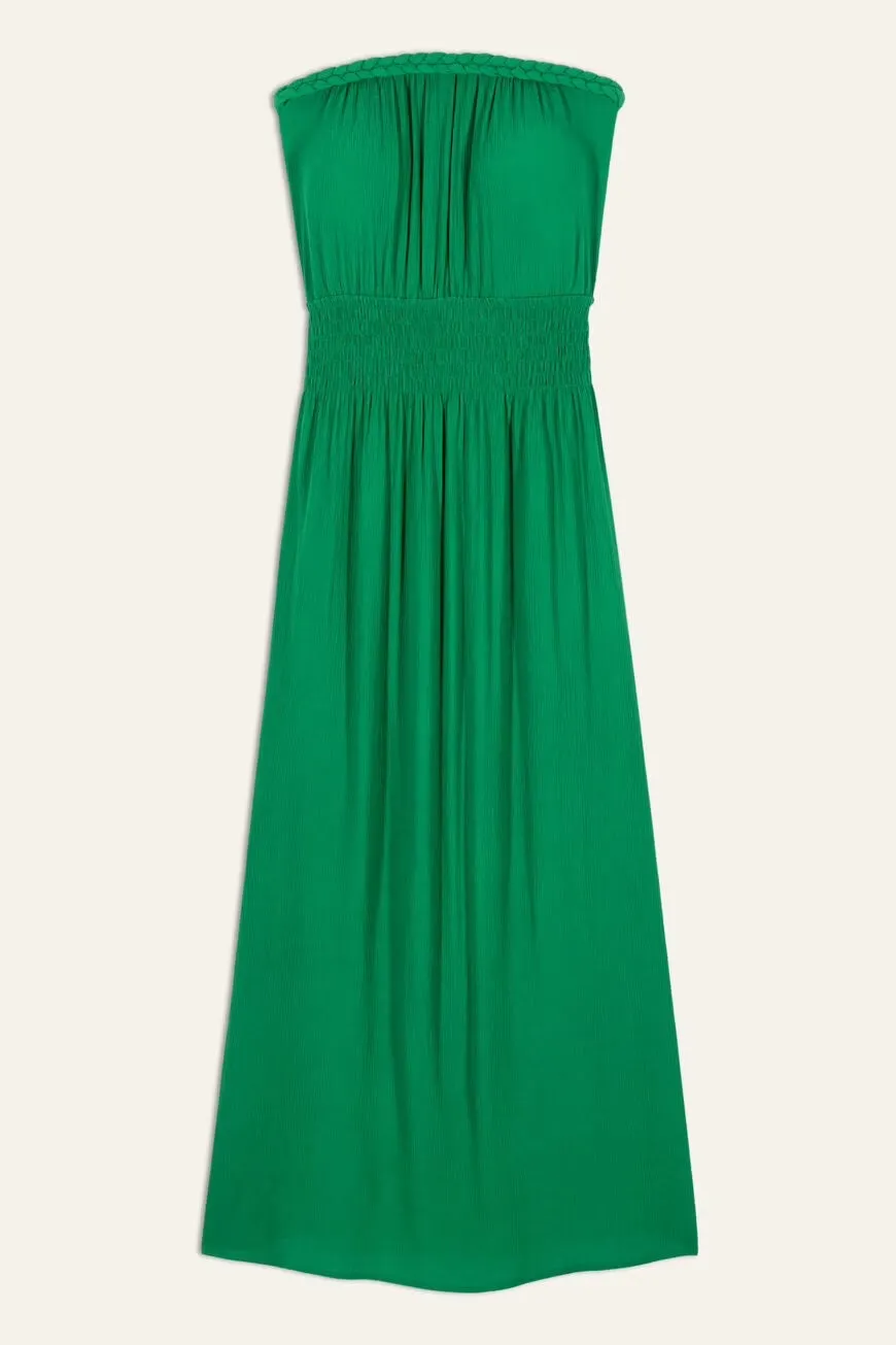 Bash Paris Hambrie dress in greem