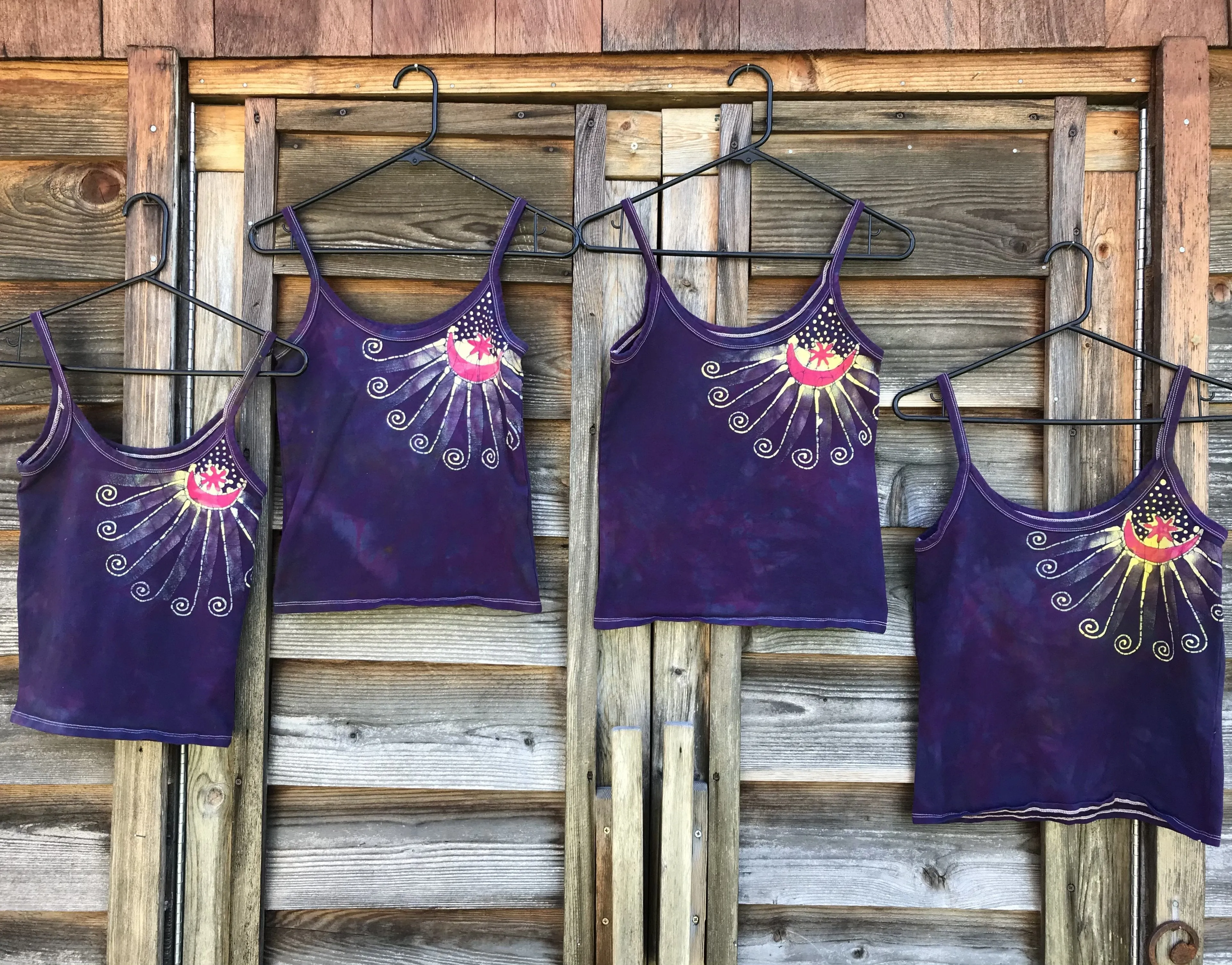 Berry Huntress Batikwalla Tank Top