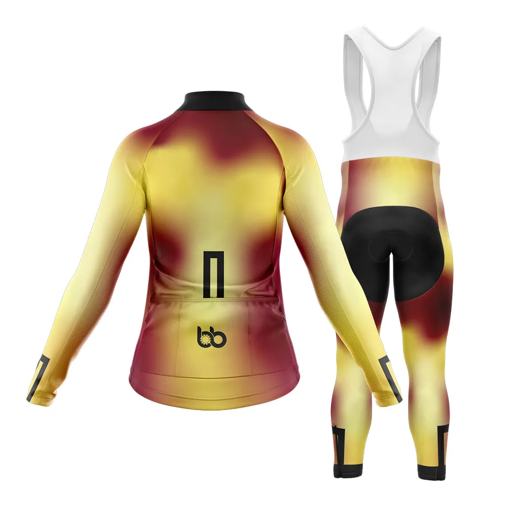 Bicycle Booth Prism (Yellow-Maroon) Club Cycling Kit