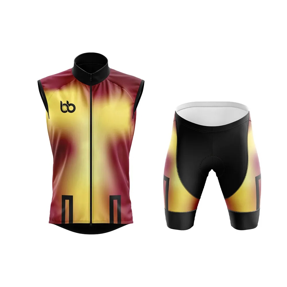 Bicycle Booth Prism (Yellow-Maroon) Club Cycling Kit