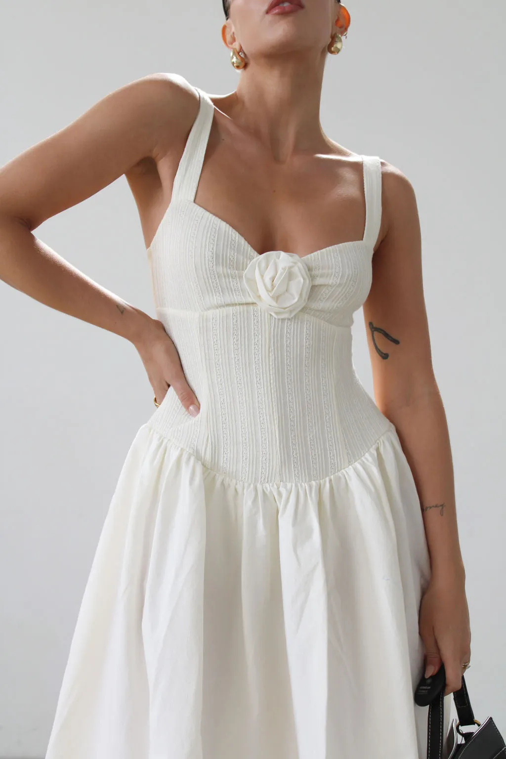 Billie Pointelle Midi Dress by For Love & Lemons