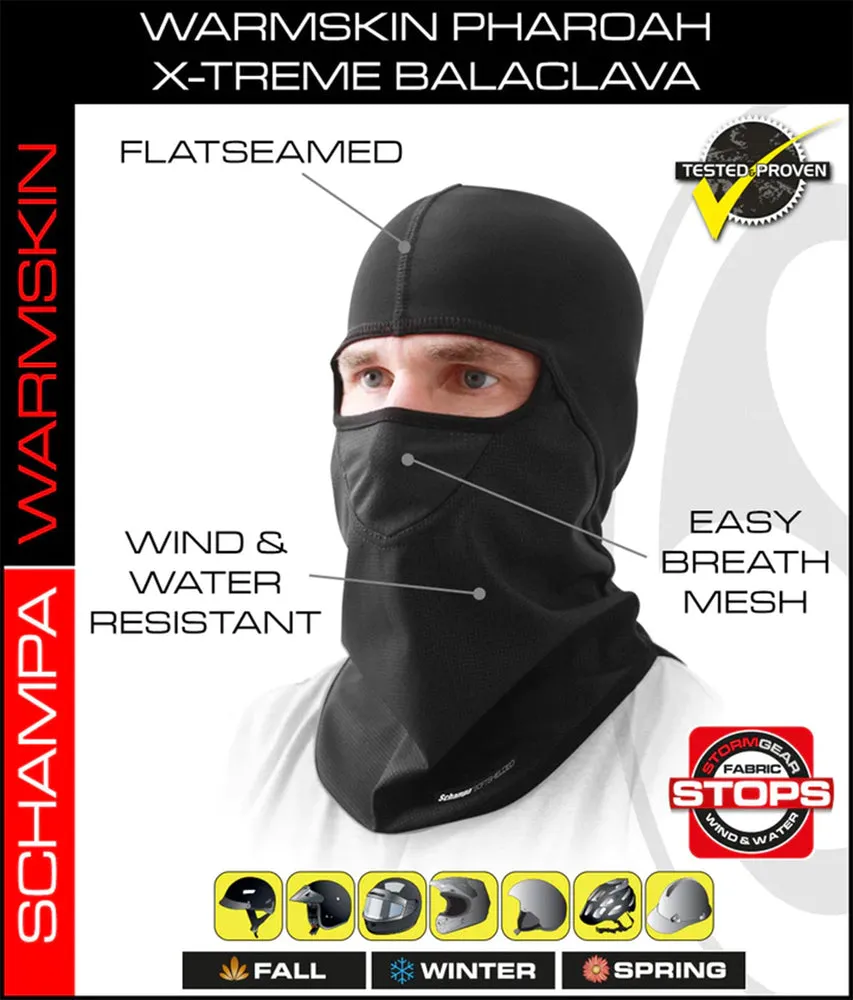 BLCLV011 Pharoah Deluxe II Balaclava- StormGear Botton- WarmSkin Top