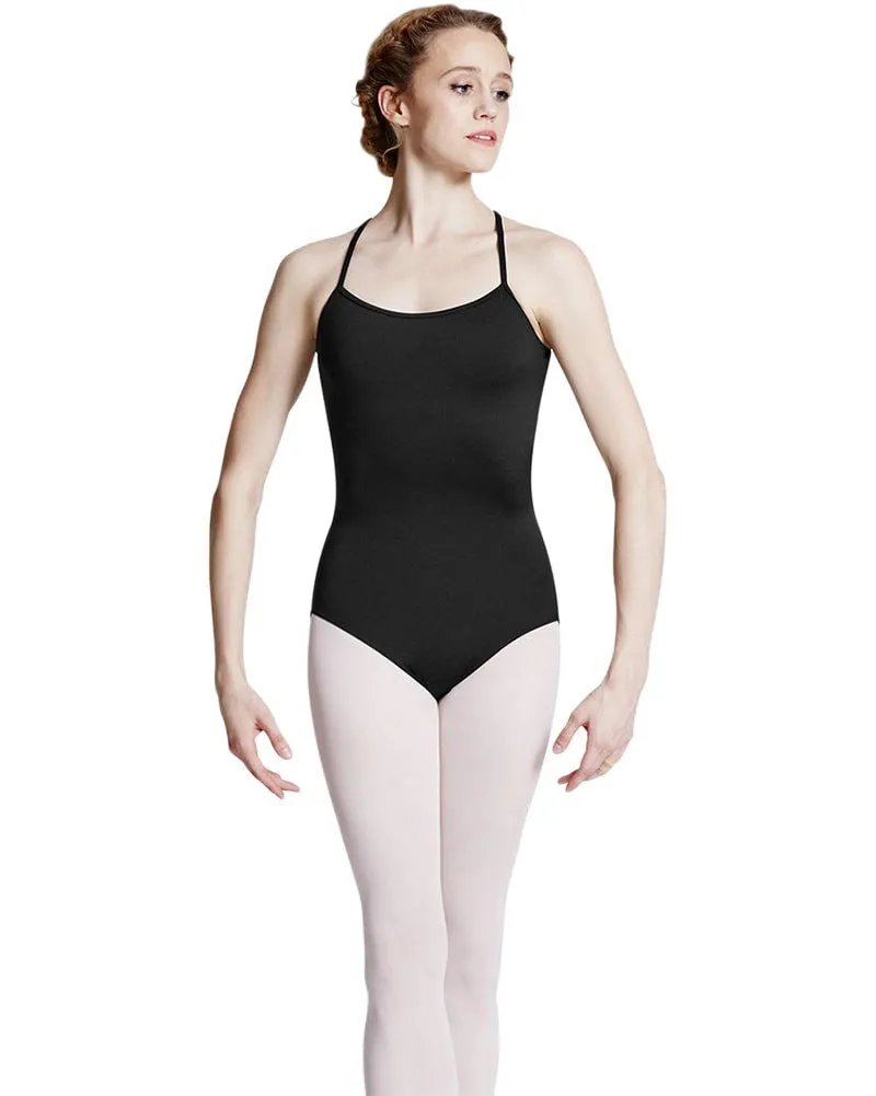 Bloch Jubilee Powermesh Back Panel Camisole Leotard - L8830 Womens