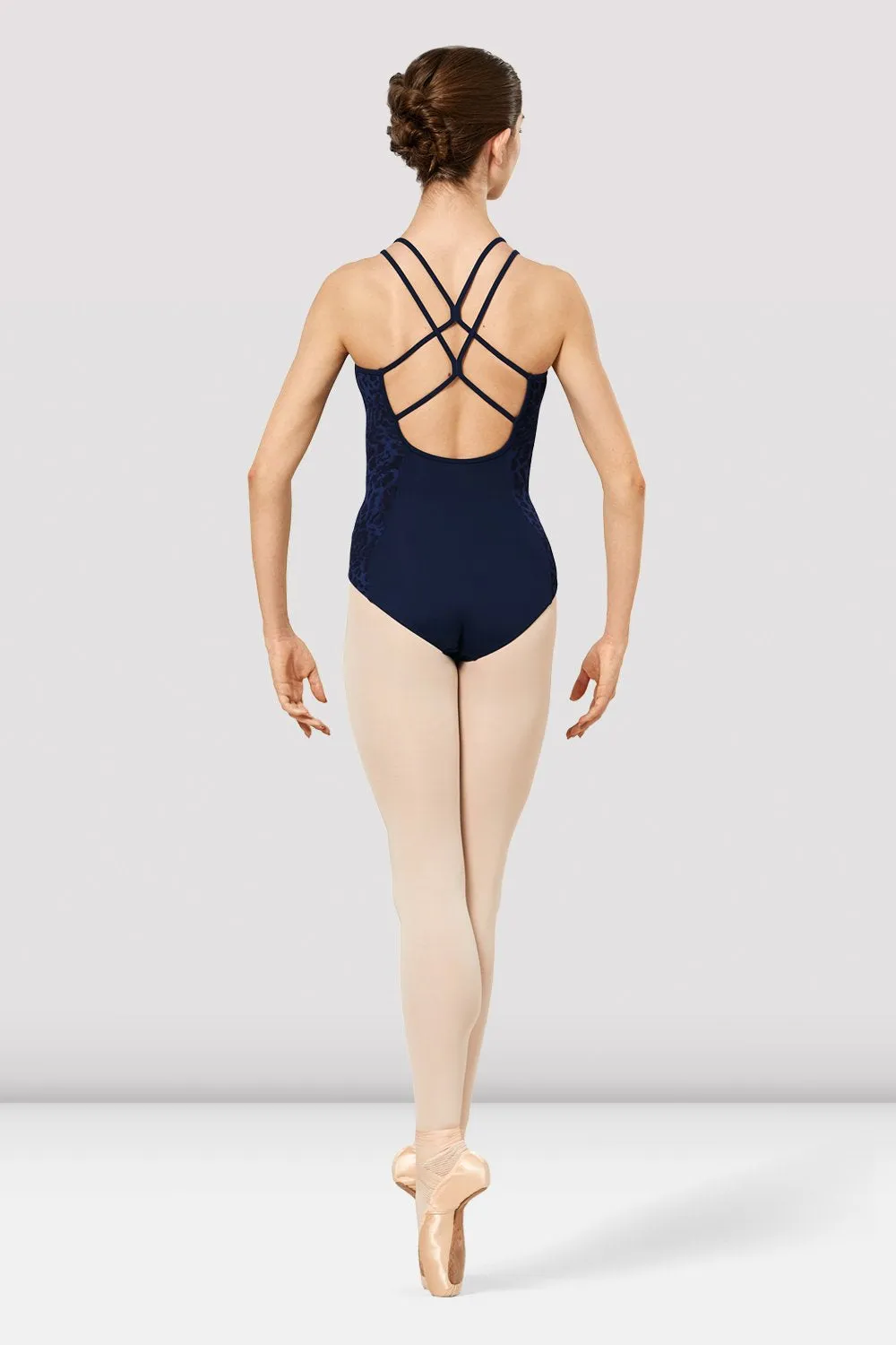 Bloch L6527 Kiara Animal Print Mesh Double Strap Leotard