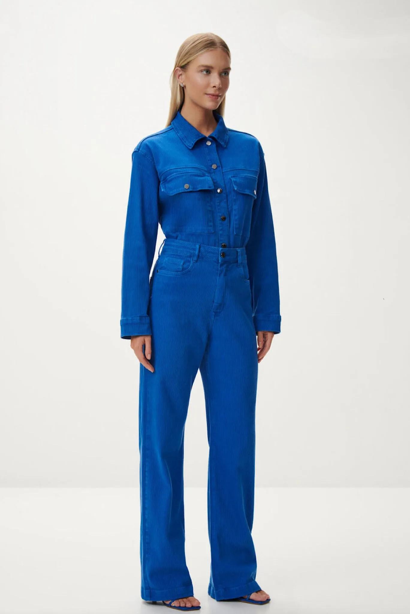 Blue Corduroy Pants