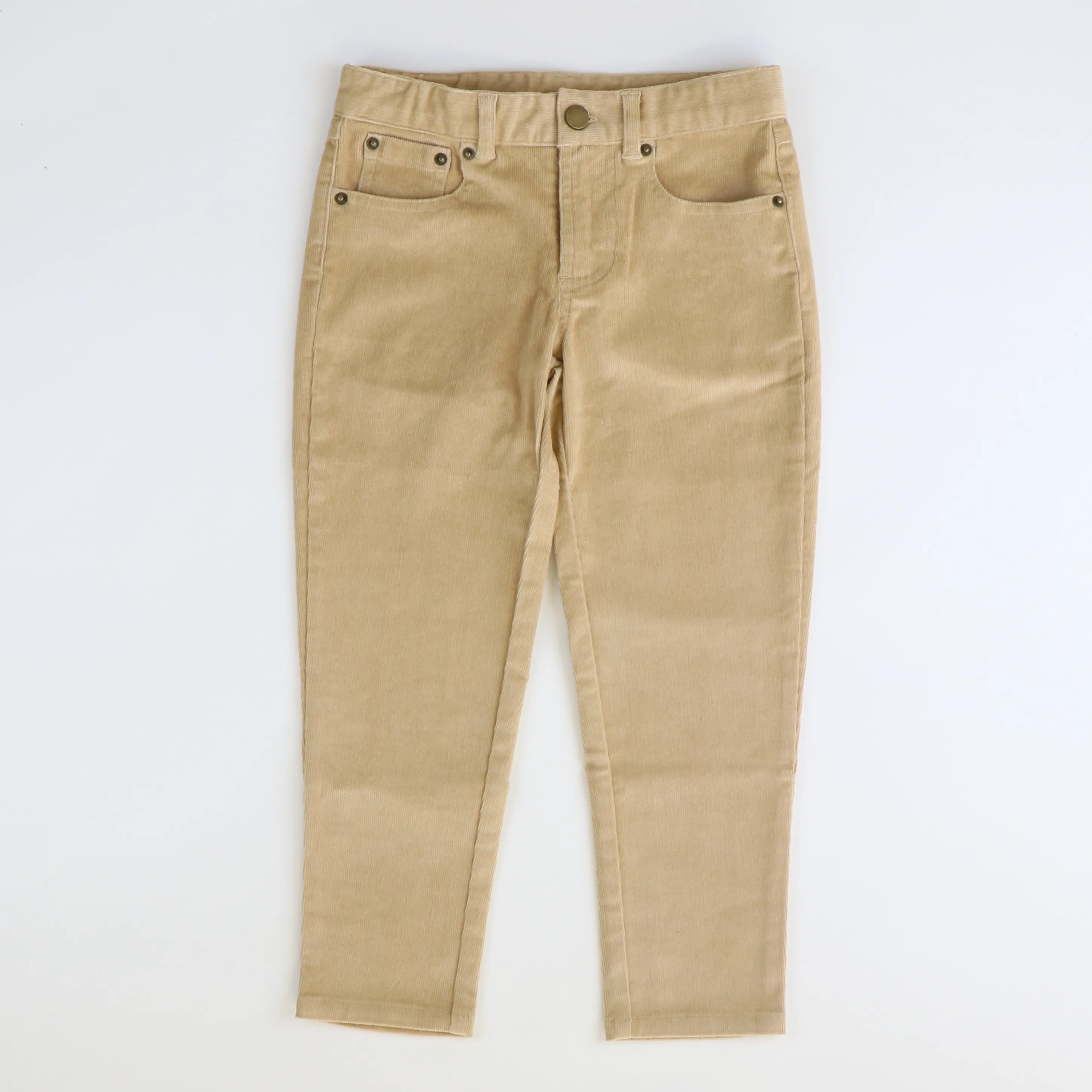 Boys Signature Corduroy Five Pocket Pants - Tan