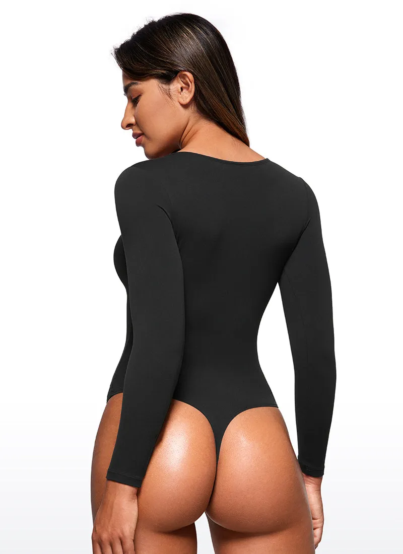 Butterluxe Long Sleeve  Crew Neck Bodysuits