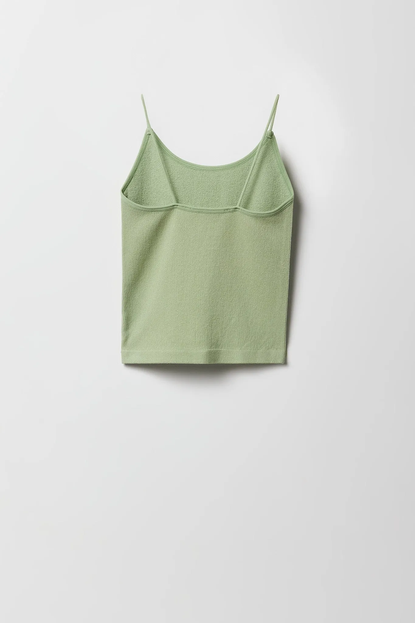 Camisole côteée avec bretelles ultramincces pour fille