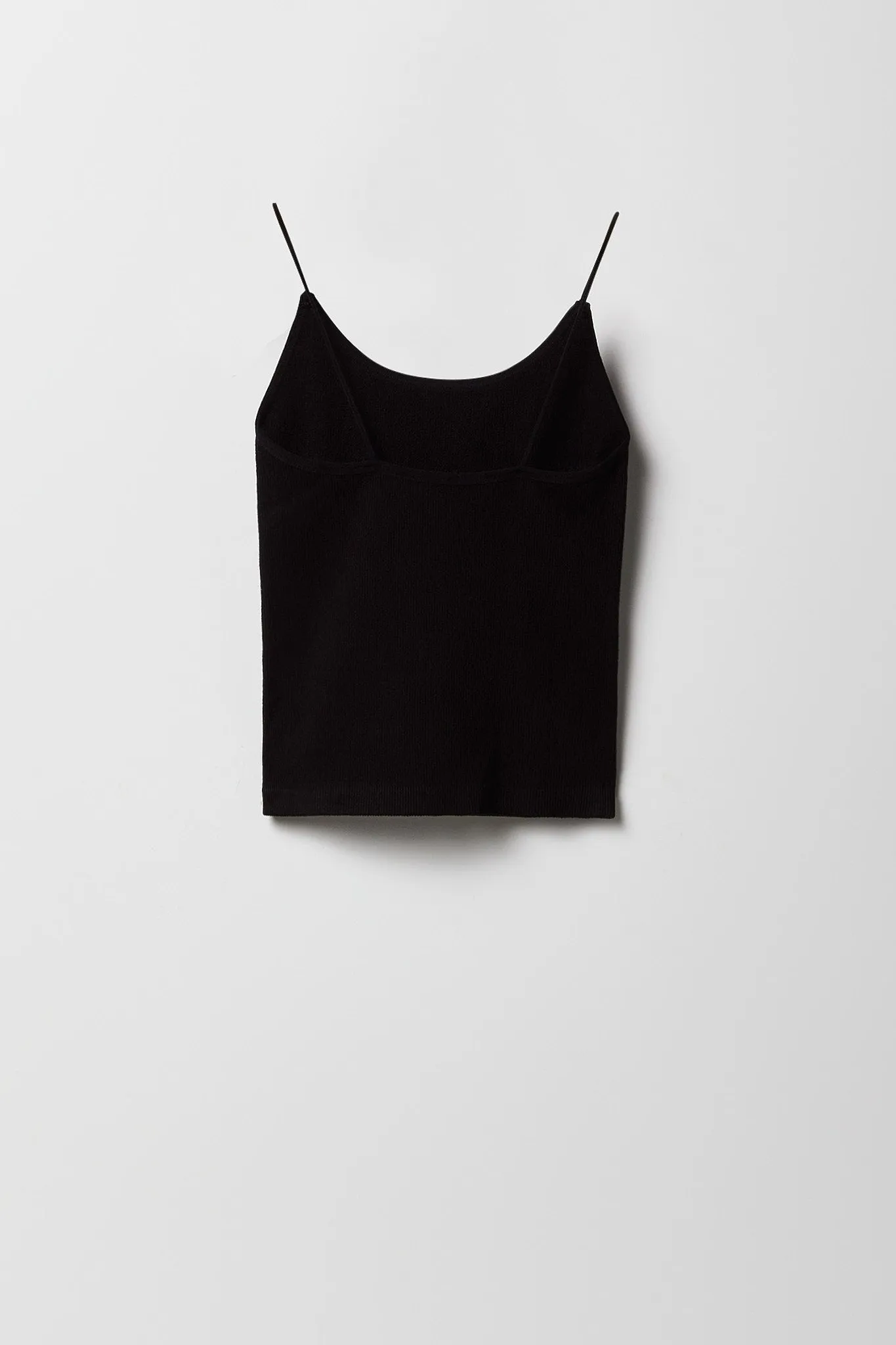 Camisole côteée avec bretelles ultramincces pour fille