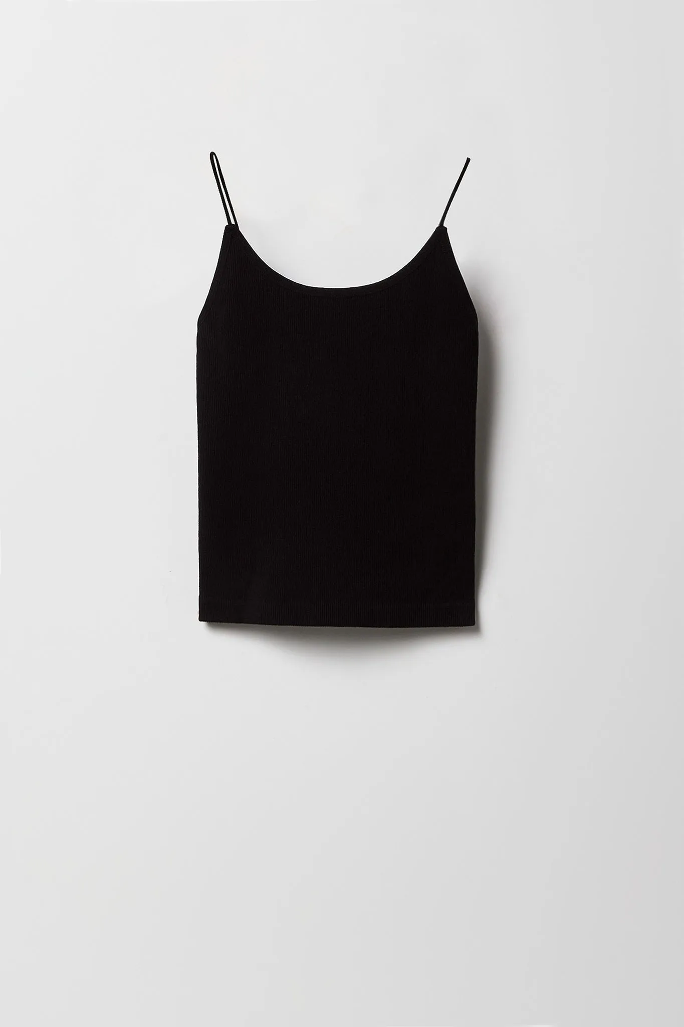 Camisole côteée avec bretelles ultramincces pour fille