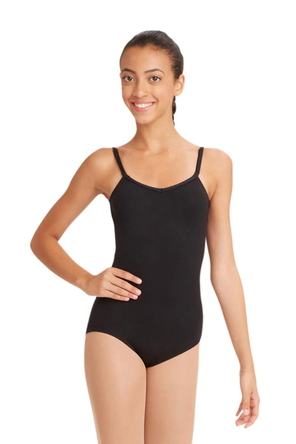 CAPEZIO TB1420 CAMISOLE WITH ADJUSTABLE STRAPS LEOTARD