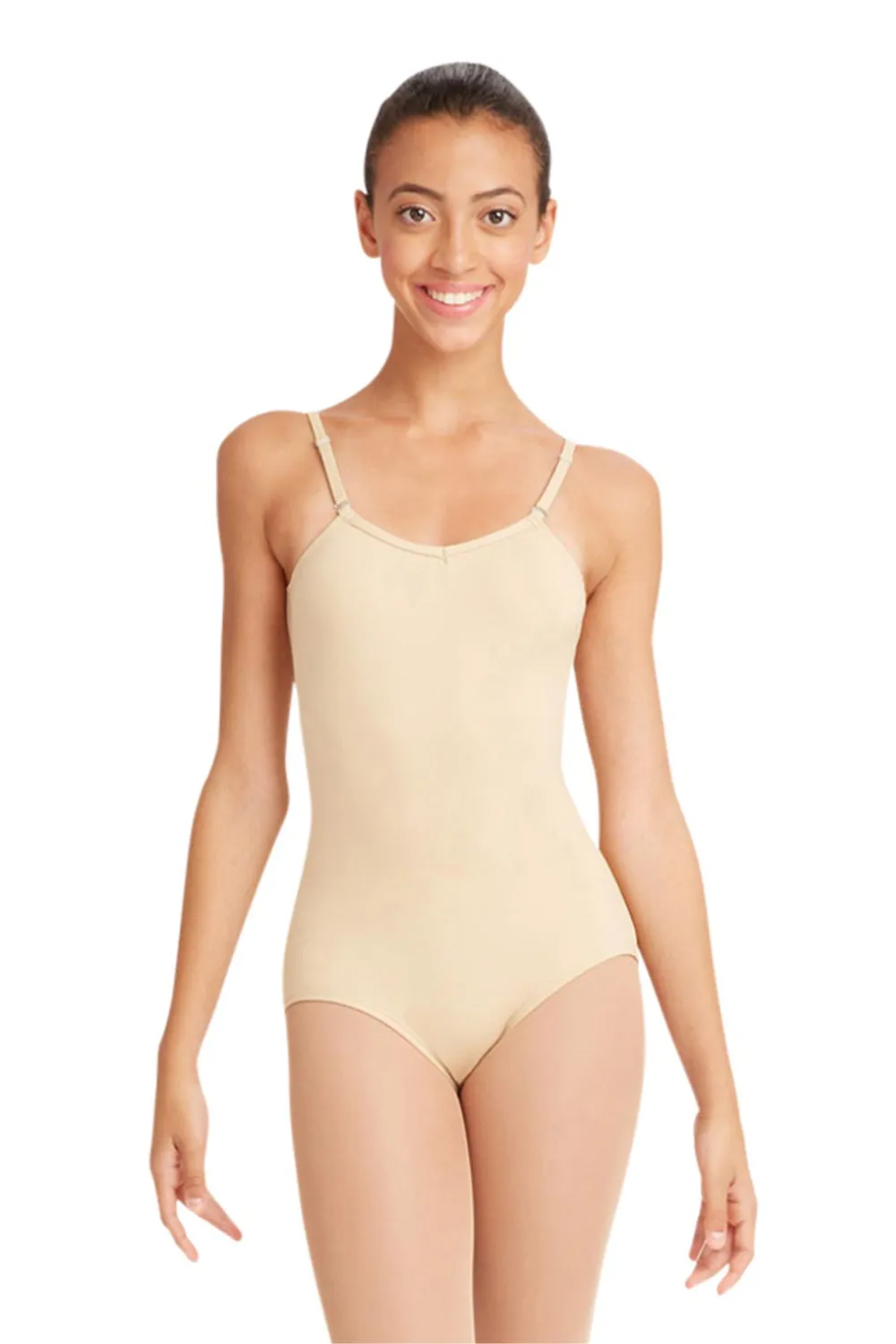 CAPEZIO TB1420 CAMISOLE WITH ADJUSTABLE STRAPS LEOTARD