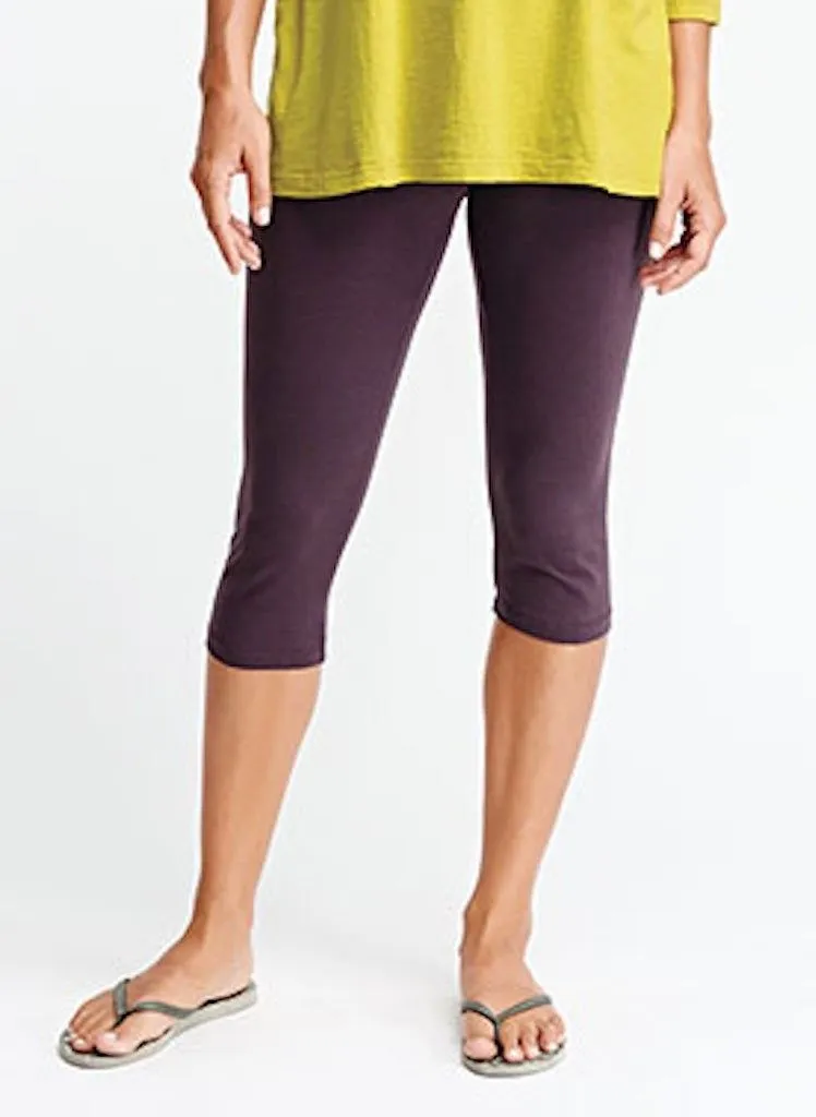 Capri Leggings - cotton knit * FINAL SALE $32