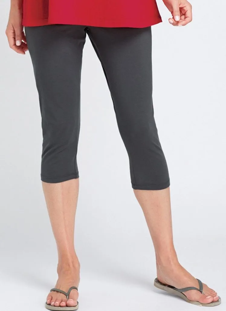 Capri Leggings - cotton knit * FINAL SALE $32