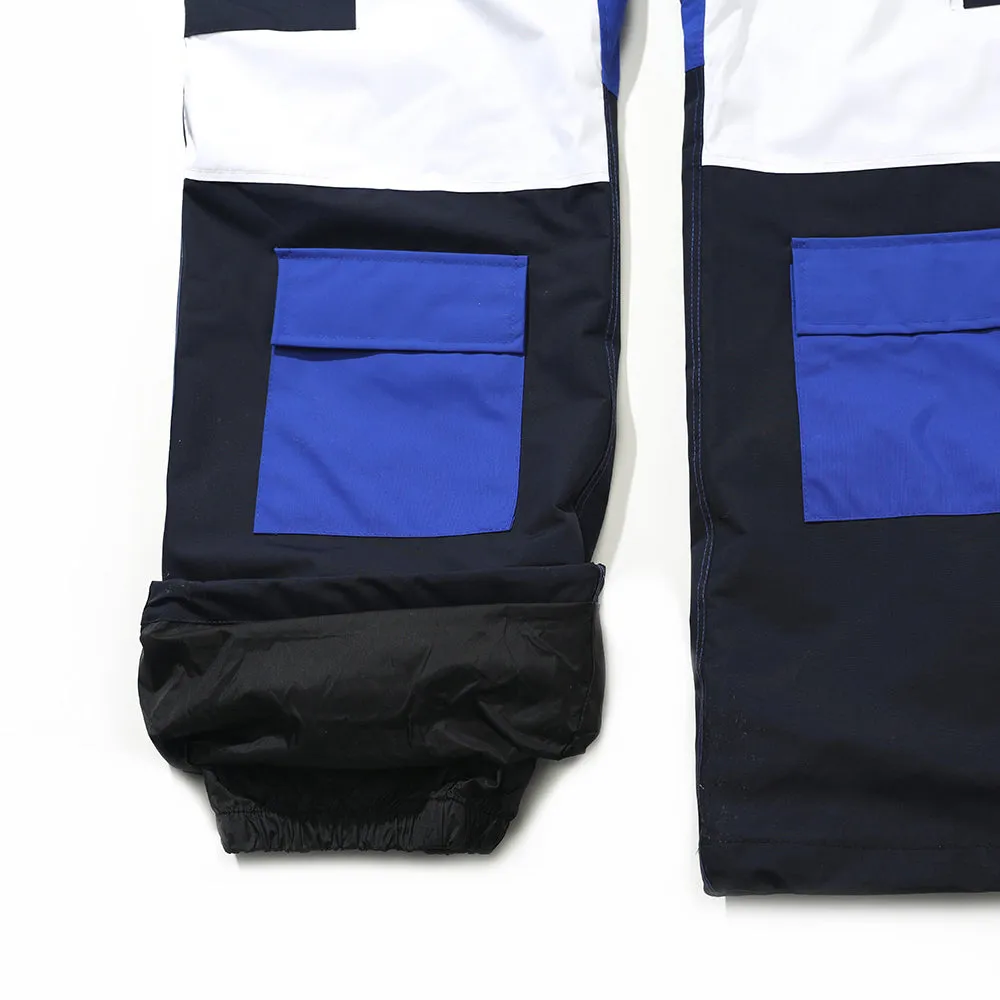 CARGO POCKET BOX TRACK PANTS NAVY