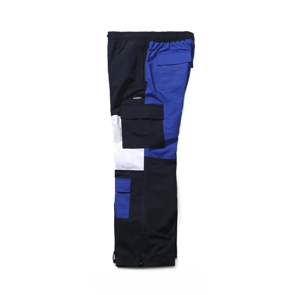 CARGO POCKET BOX TRACK PANTS NAVY