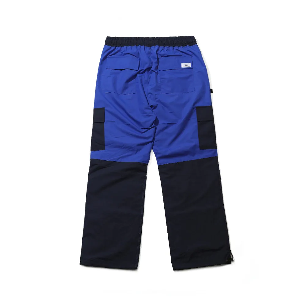 CARGO POCKET BOX TRACK PANTS NAVY