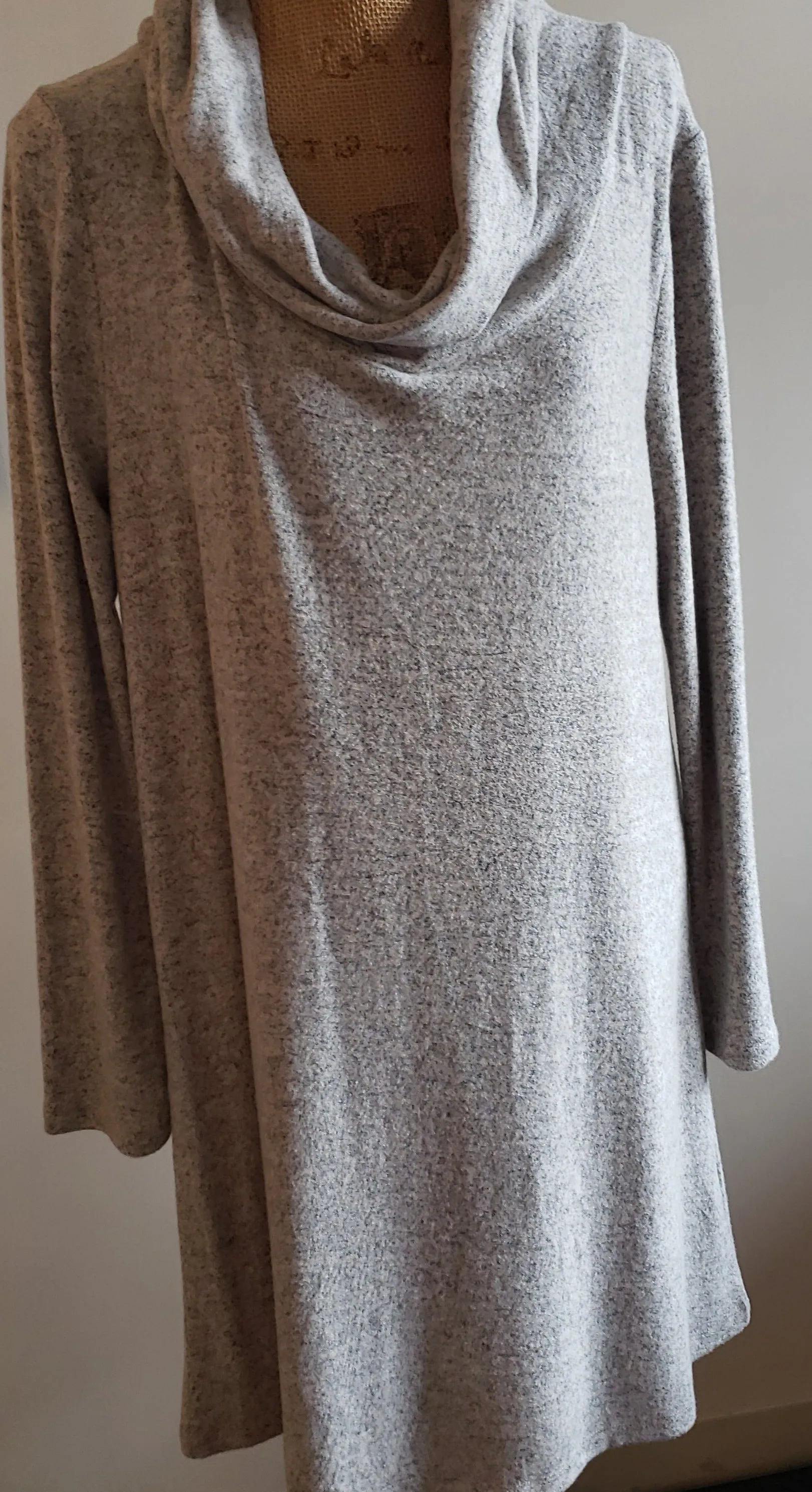 Charlie Paige Knit Tunic Dress