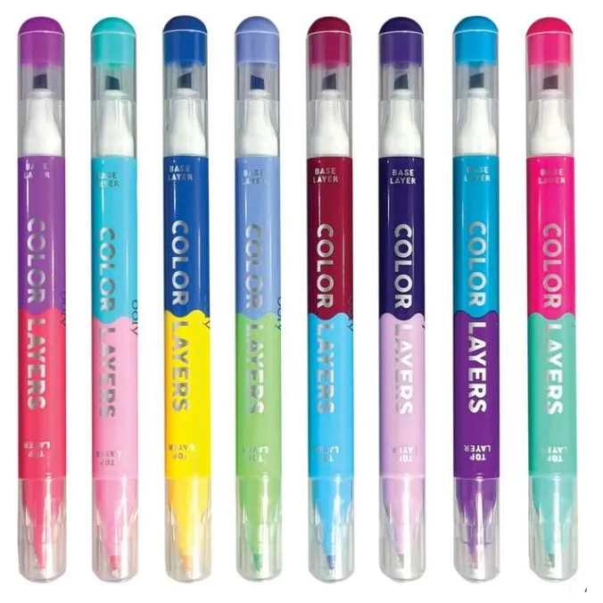 Color Layers Double-Ended Layering Markers