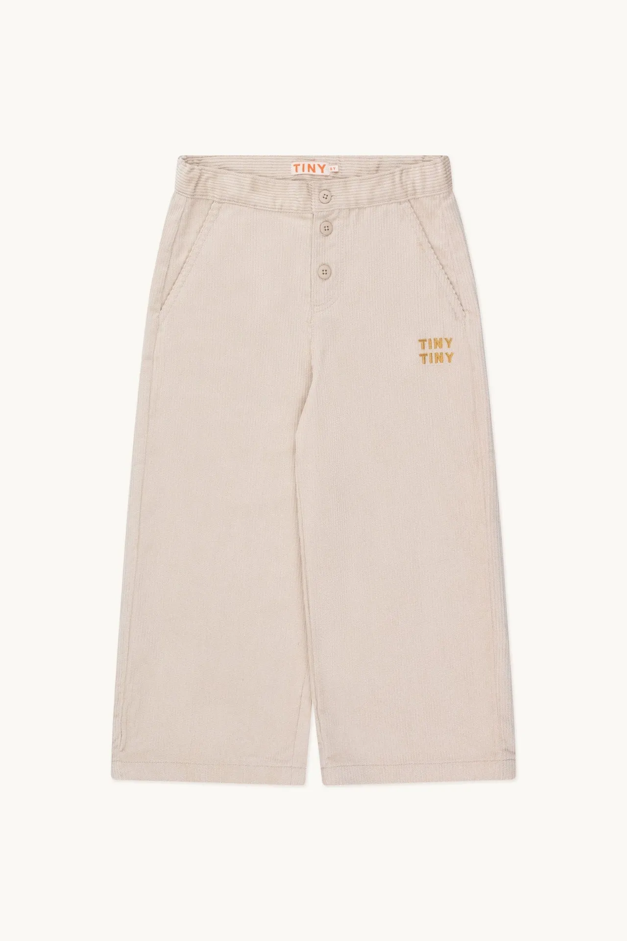 CORDUROY BUTTONED PANTS