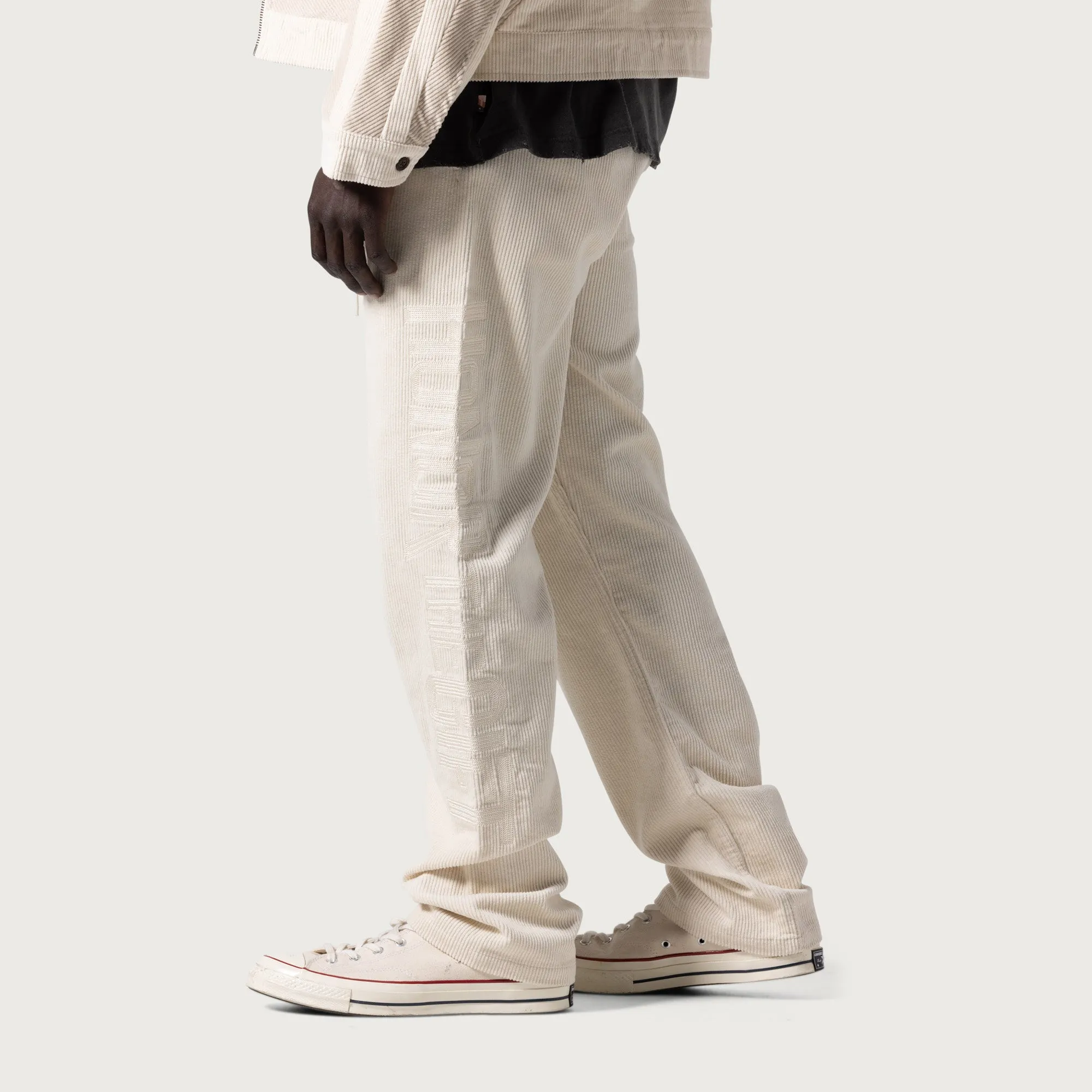 Corduroy Trouser Pant - Bone