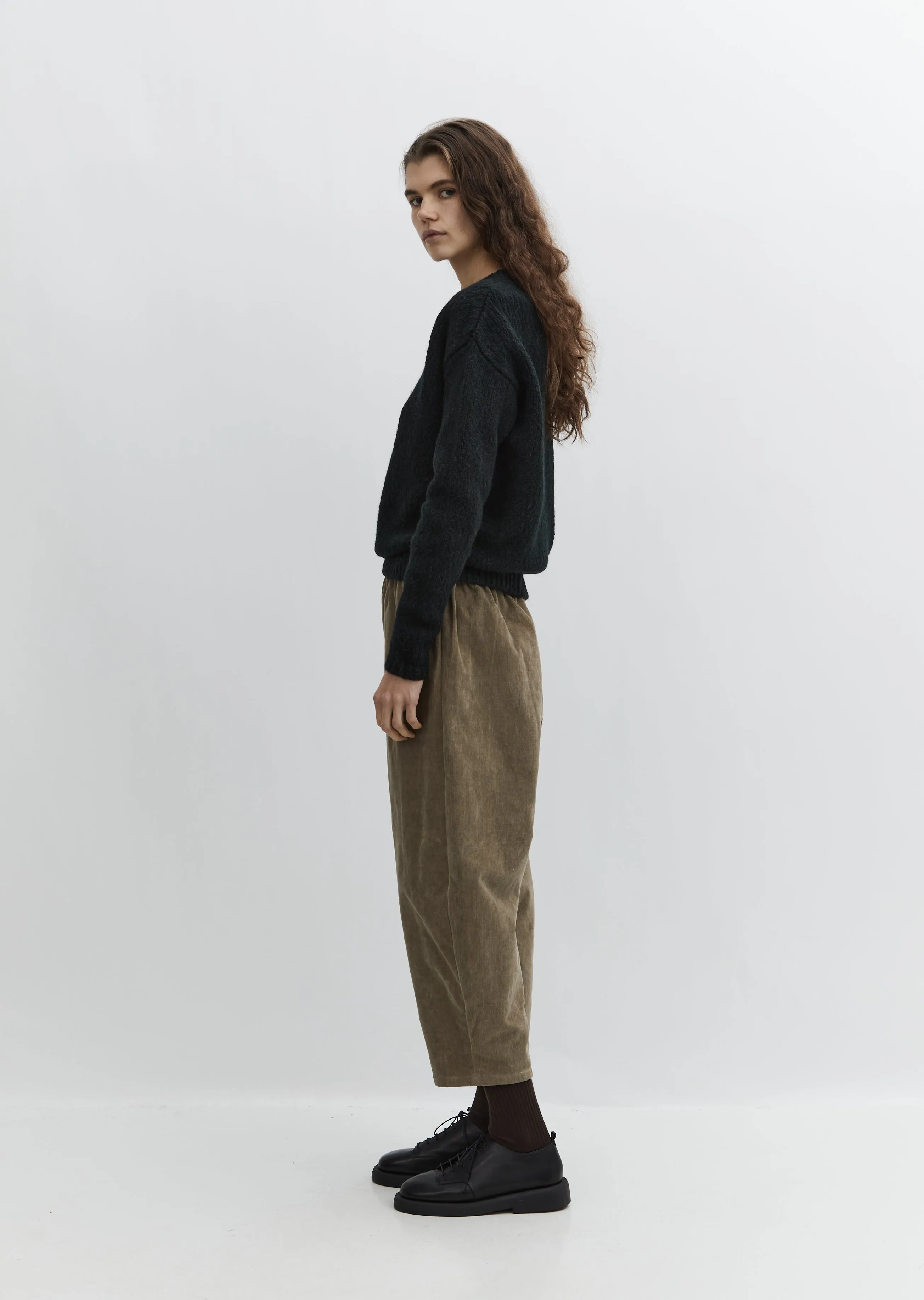 Cotton Corduroy Trousers