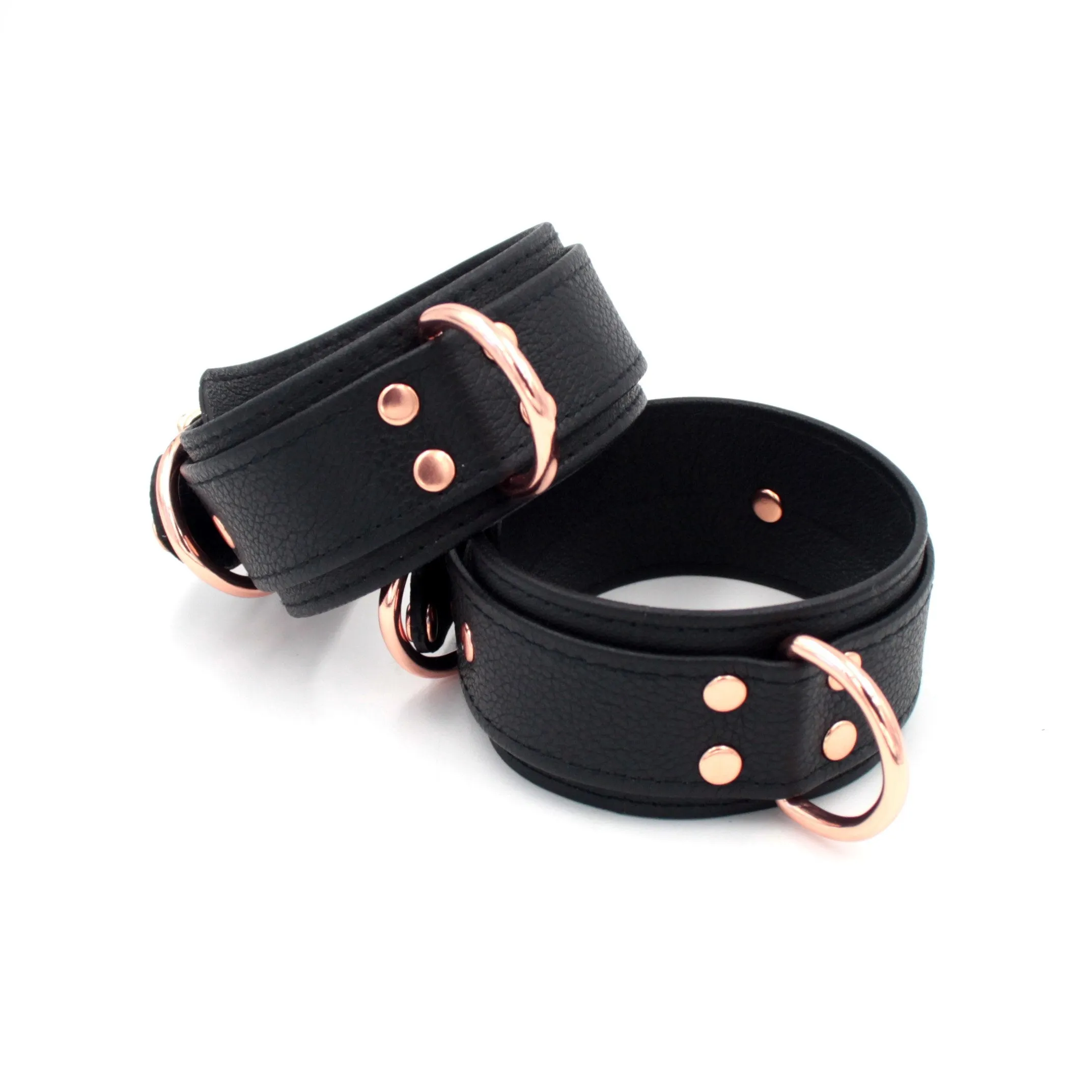 Design Your Own Bold Leather Bondage Cuffs