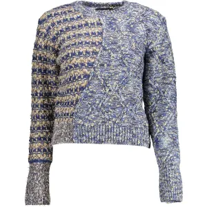 Desigual Blue Polyamide Women Sweater