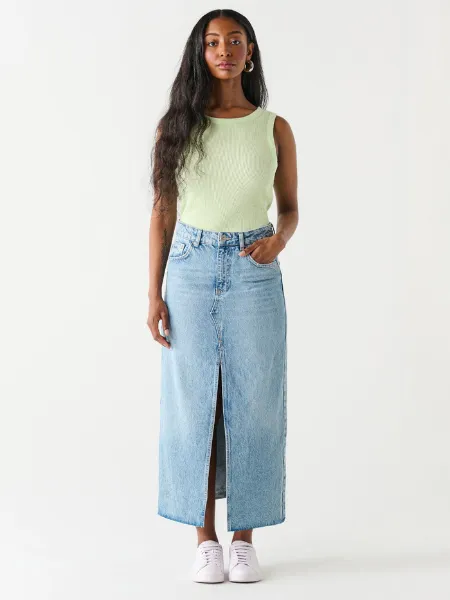 Dex Maxi Denim Skirt