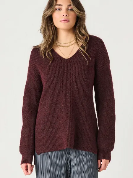 Dex Textured Tunic Sweater