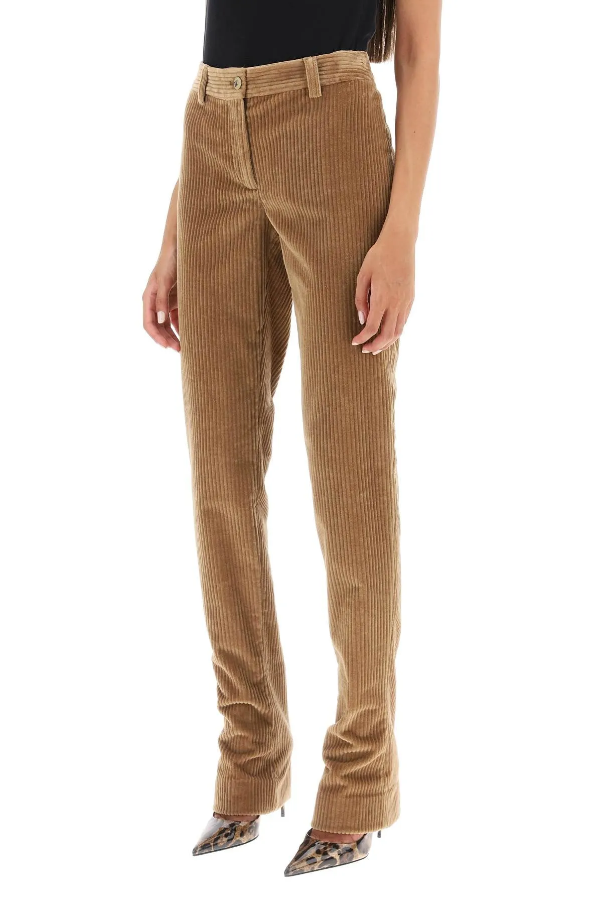 Dolce & Gabbana Corduroy Trumpet Pants