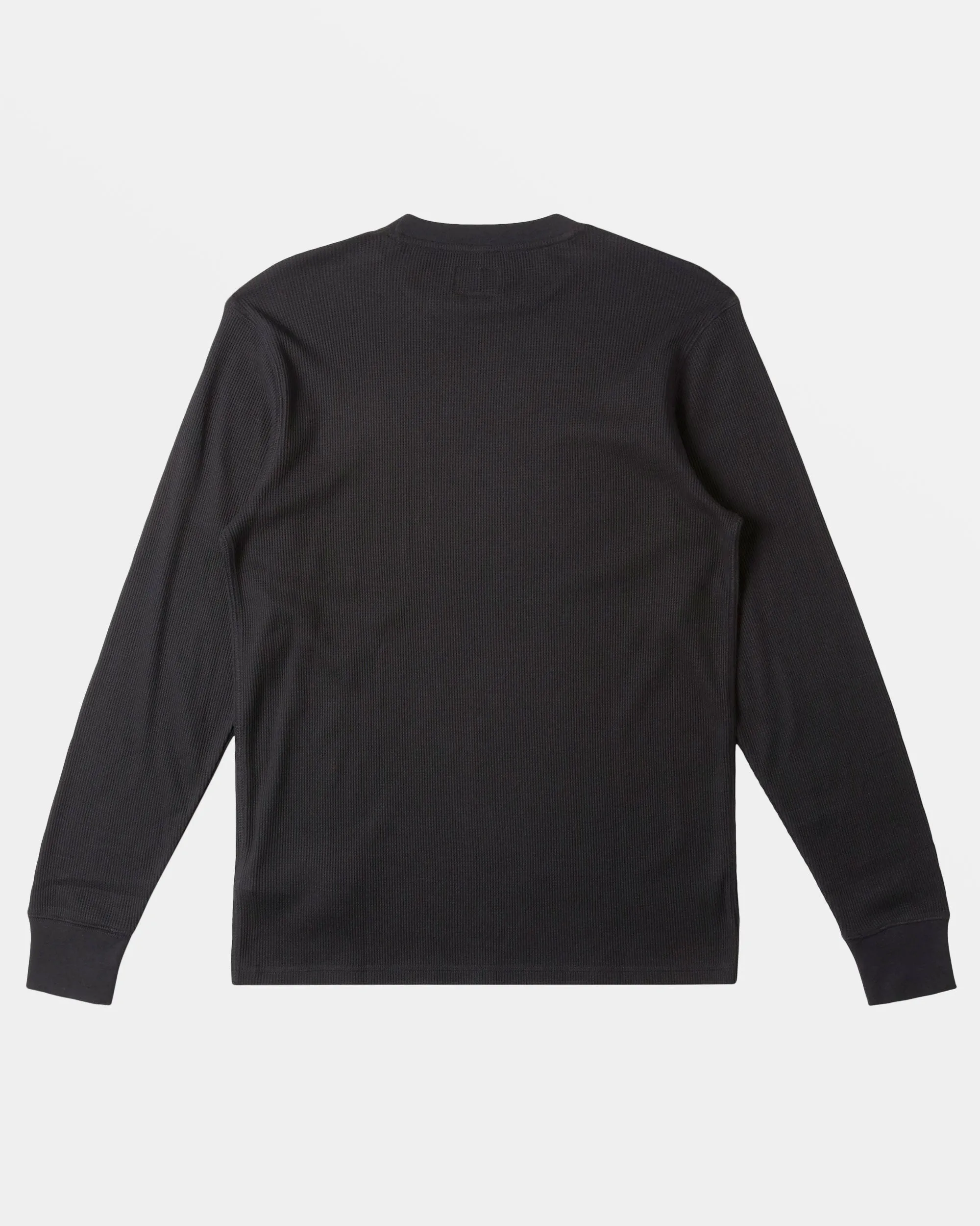 Essential Long Sleeve Thermal Top - Black