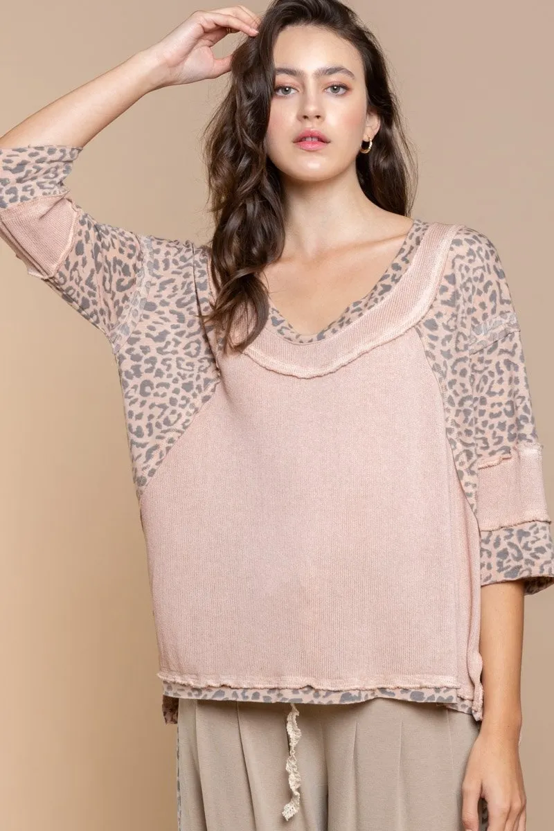 Fearless Perfect Knit Top, Mauve