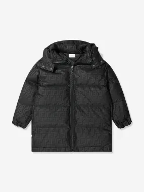 Fendi Kids Down Padded FF Logo Coat