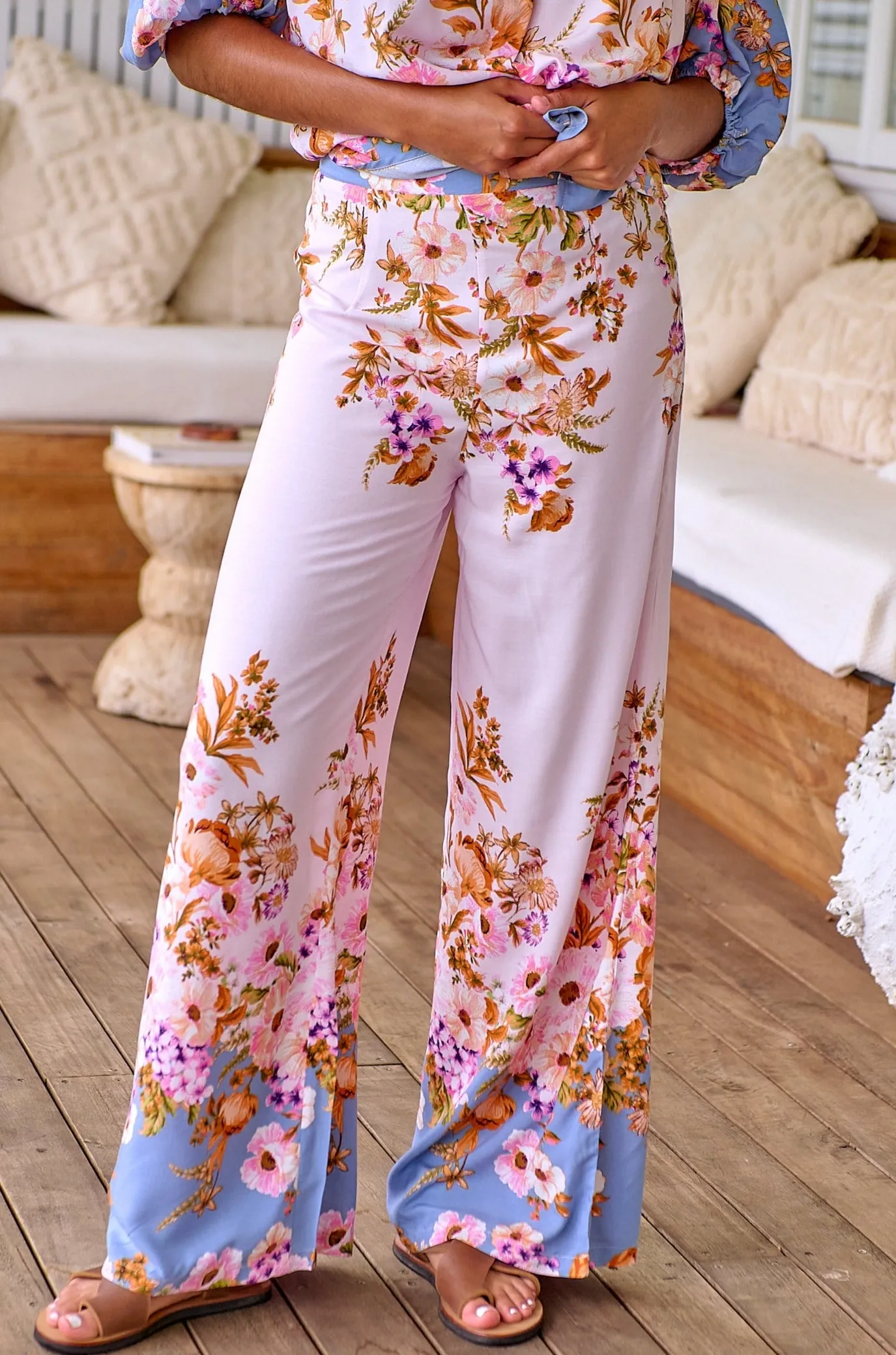 FRENCH ROSE JAX PANTS