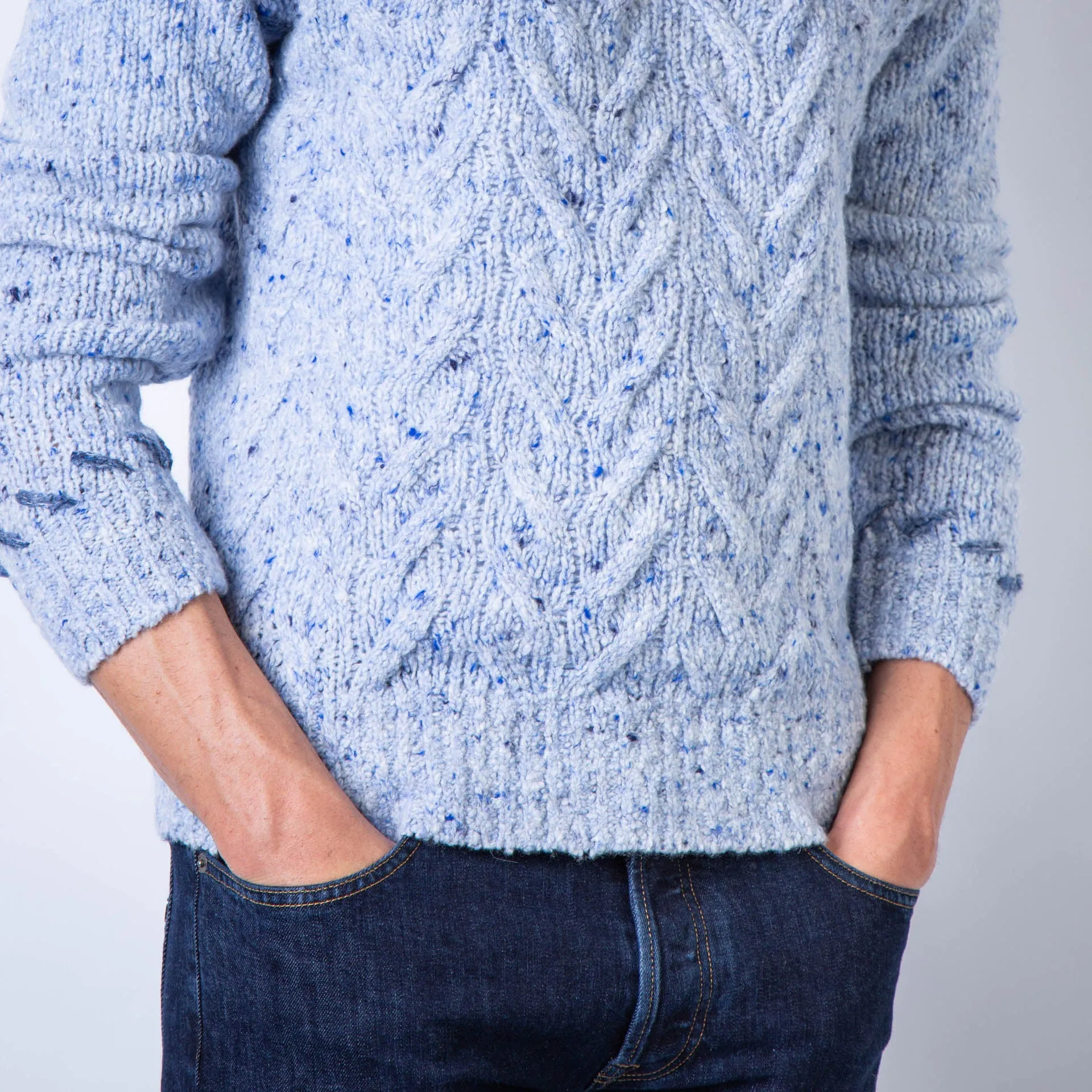 FUMAGALLI SWEATER  FU170335 BLU 29 SKY BLUE